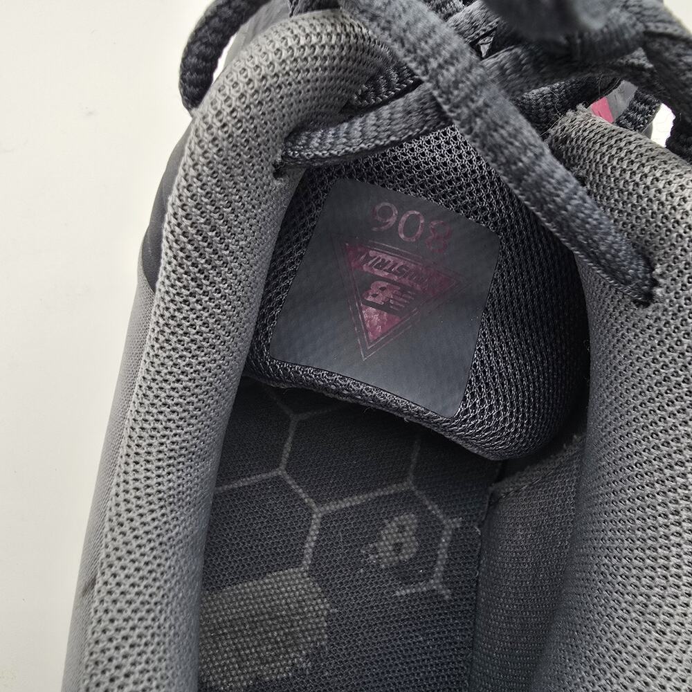 New Balance 806 v1 Shoes Womens 11 D Wide Gray Pink Tennis Sneaker Resistant - Picture 7 of 15